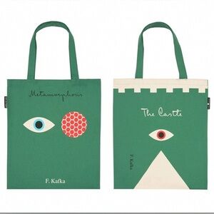 BNWT Out of Print Franz Kafka tote bag
